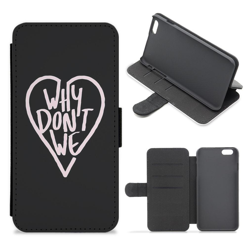 Why Don't We Heart Flip / Wallet Phone Case