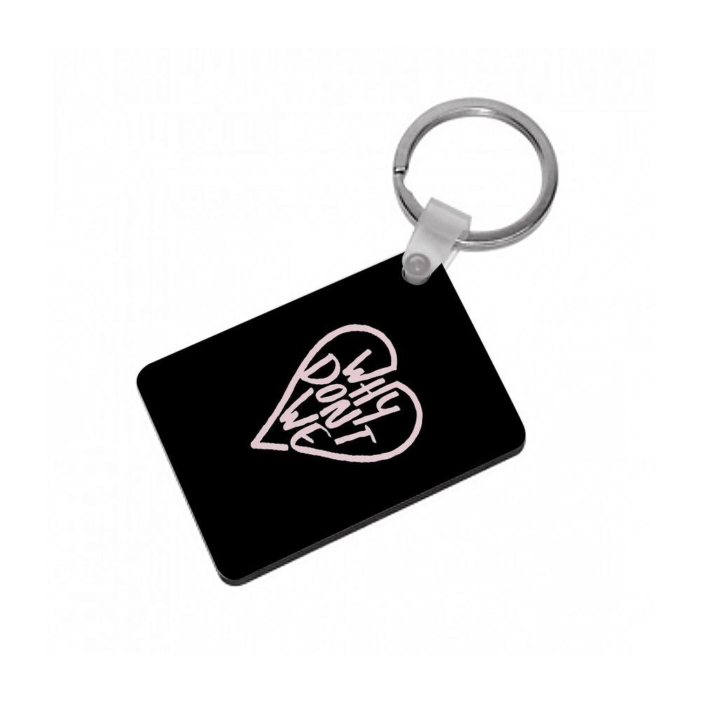 Why Don't We Heart Keyring