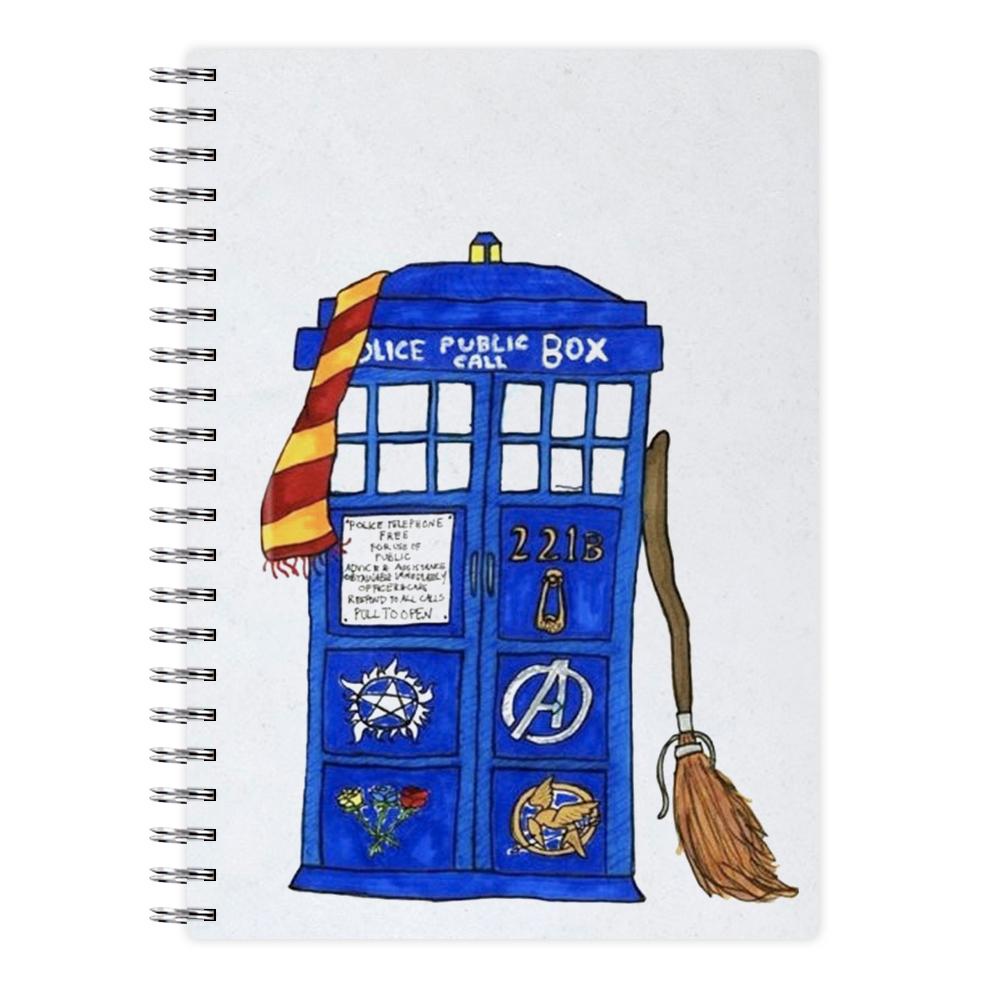 Multifandom Cartoon Notebook - Fun Cases