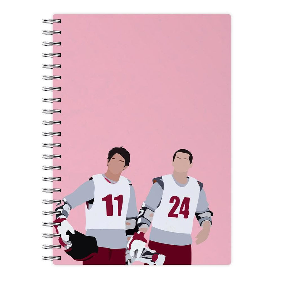 Scott and Stiles Football - Teen Wolf  Notebook
