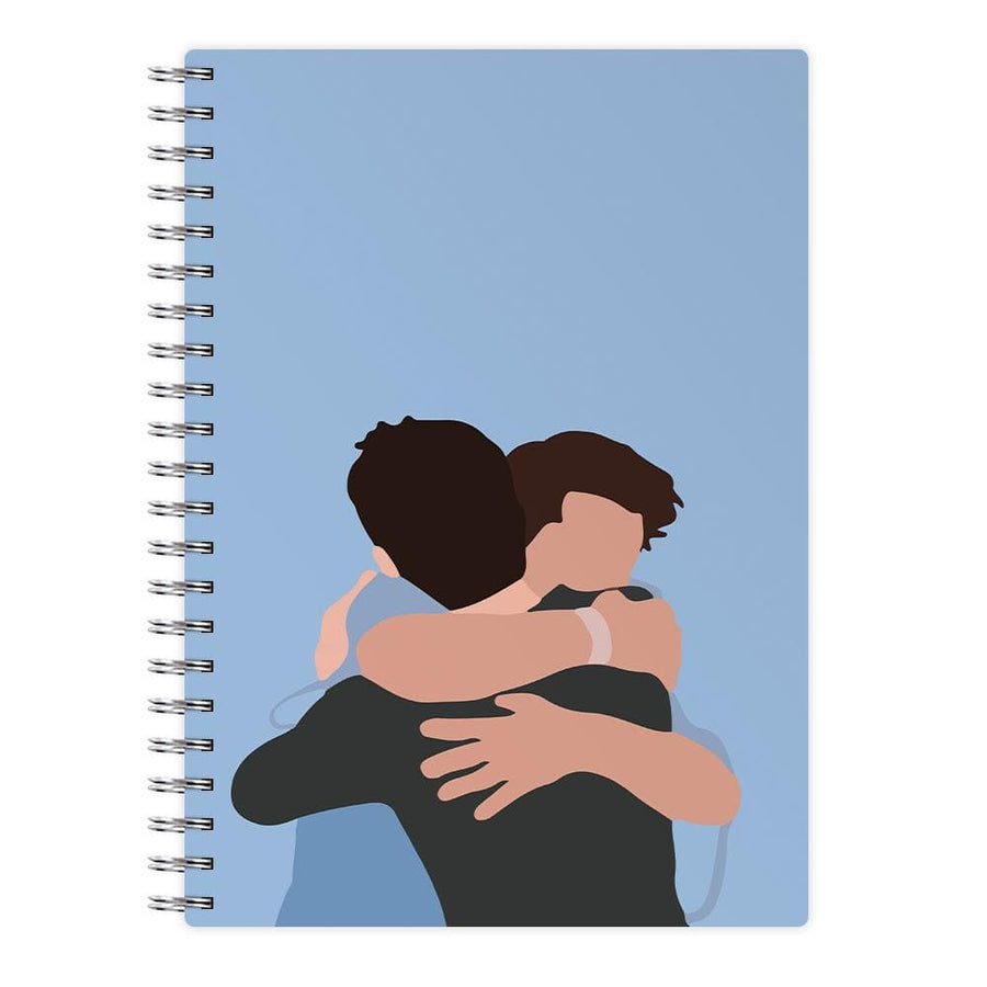 Sciles Hug - Teen Wolf Notebook