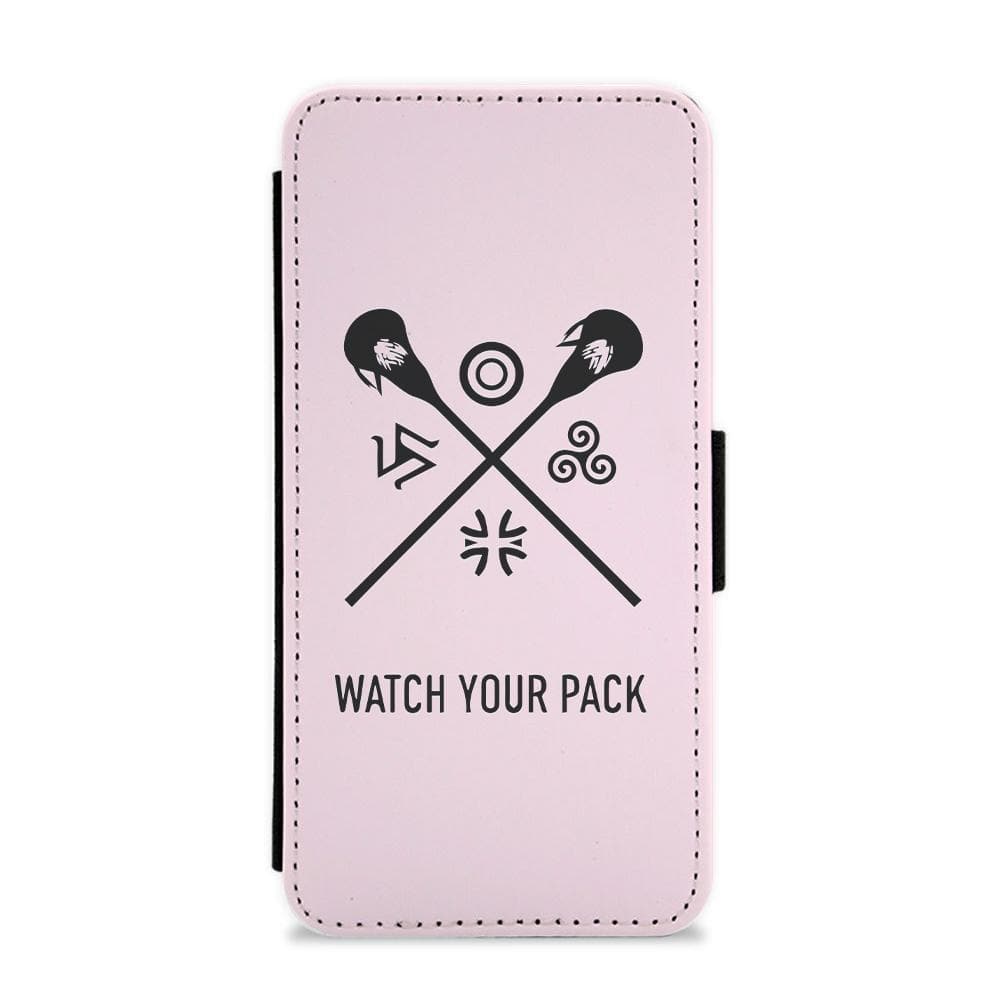 Watch Your Pack - Teen Wolf Flip / Wallet Phone Case