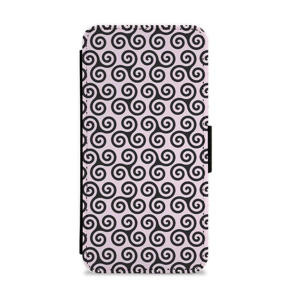 Teen Wolf Pattern Flip / Wallet Phone Case