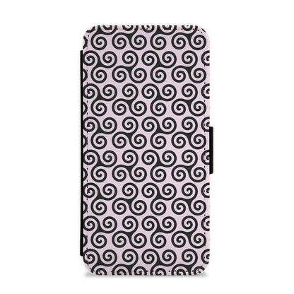 Teen Wolf Pattern Flip / Wallet Phone Case