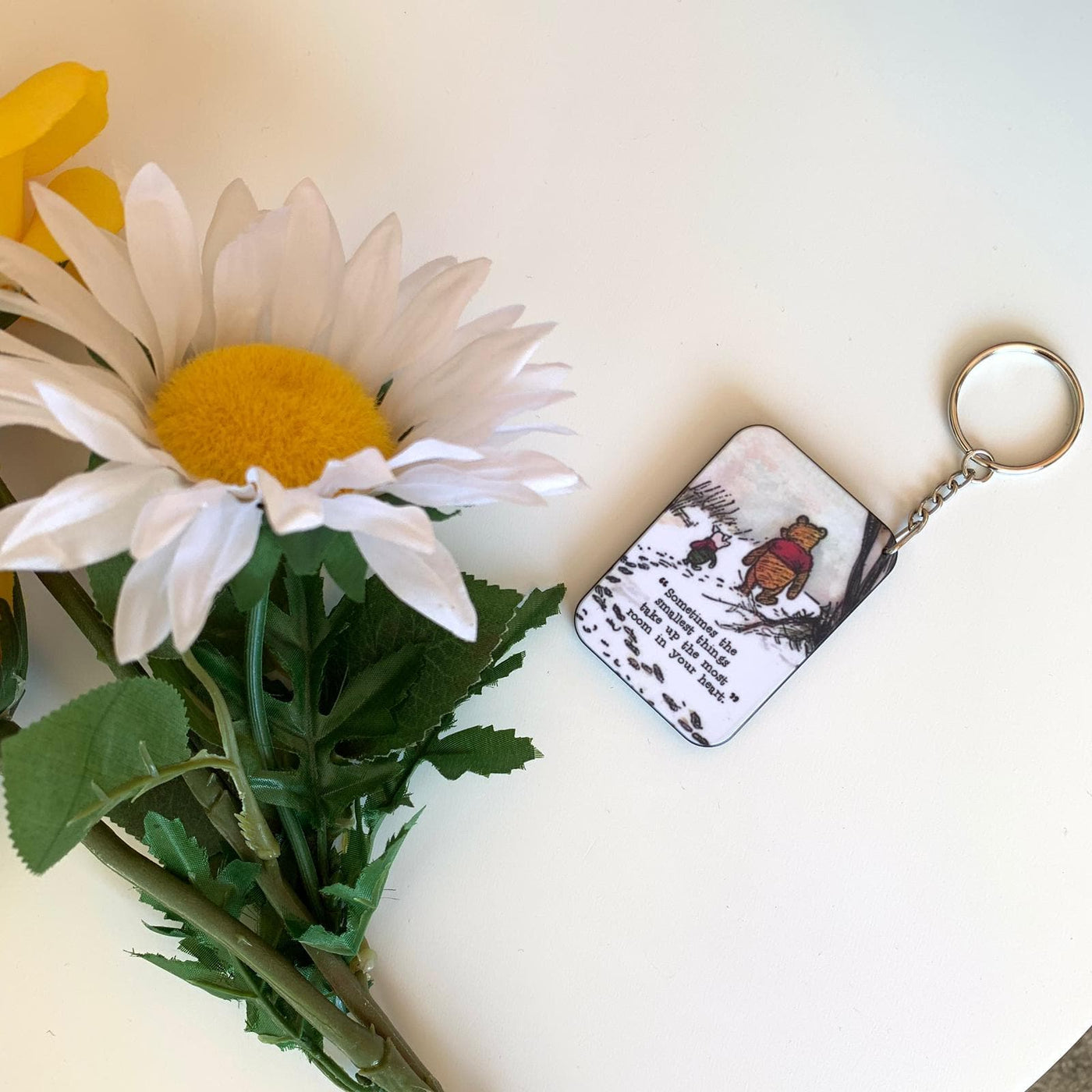Sometimes The Smallest Things - Winnie The Pooh Keyring