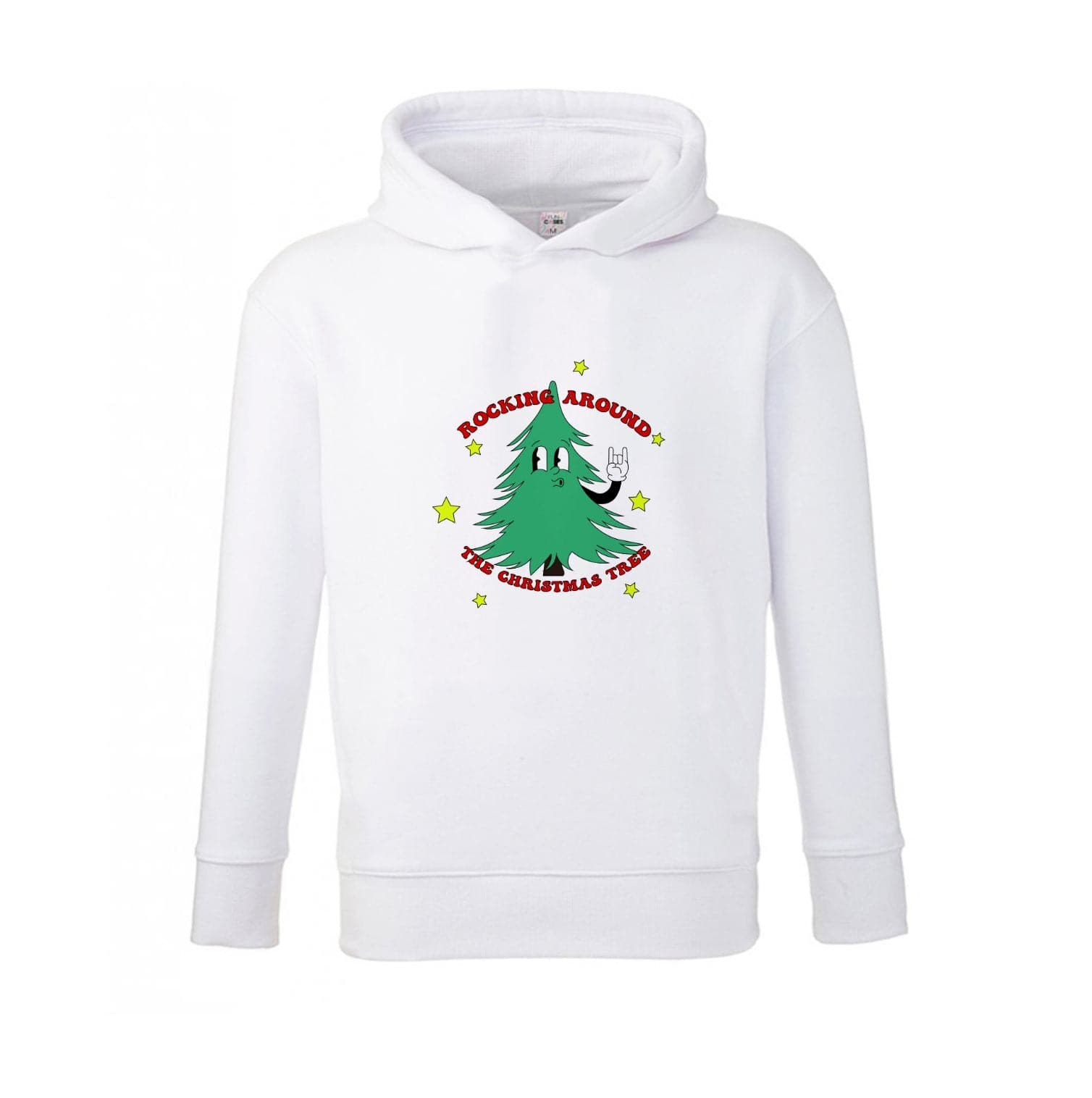 Rocking Around The Christmas Tree - Christmas Songs Kids Hoodie