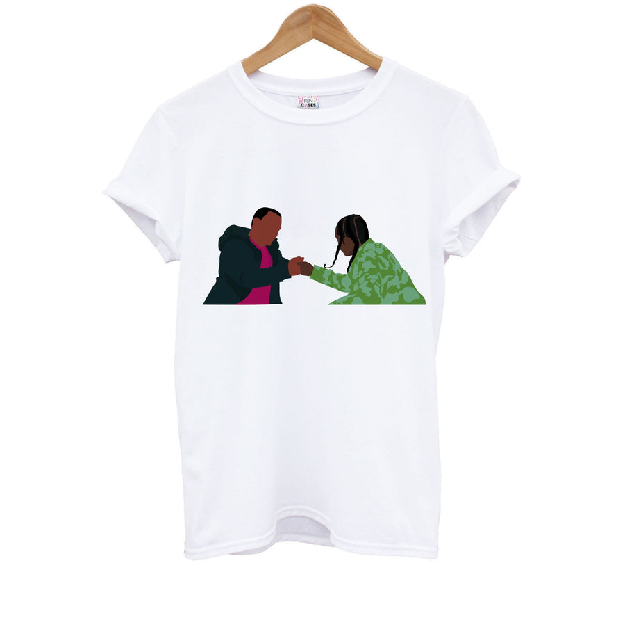 Dushane And Jaqs - Top Boy  Kids T-Shirt