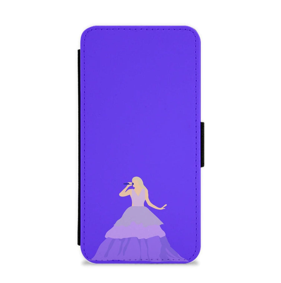Purple Dress - Taylor Flip / Wallet Phone Case