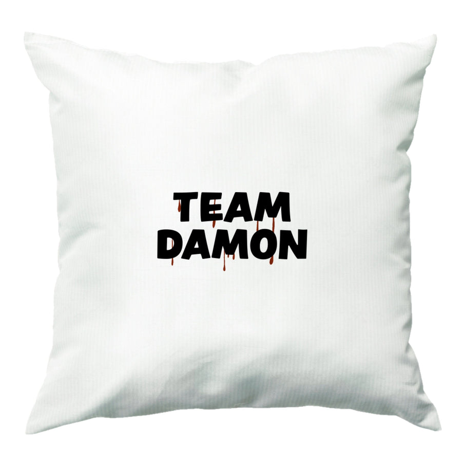 Team Damon - Vampire Diaries Cushion