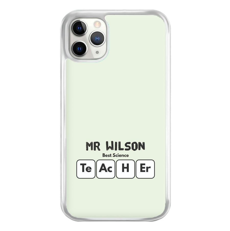 Stars And Stationary - Personalised Teachers Gift Phone Case