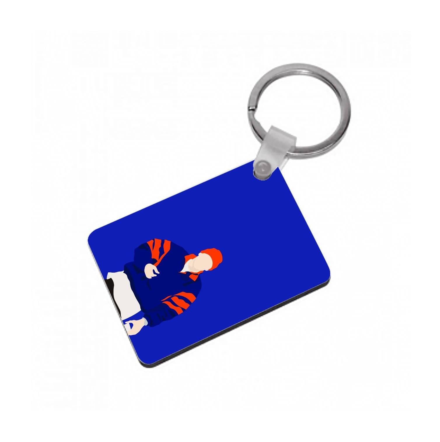 Orange Beanie Keyring