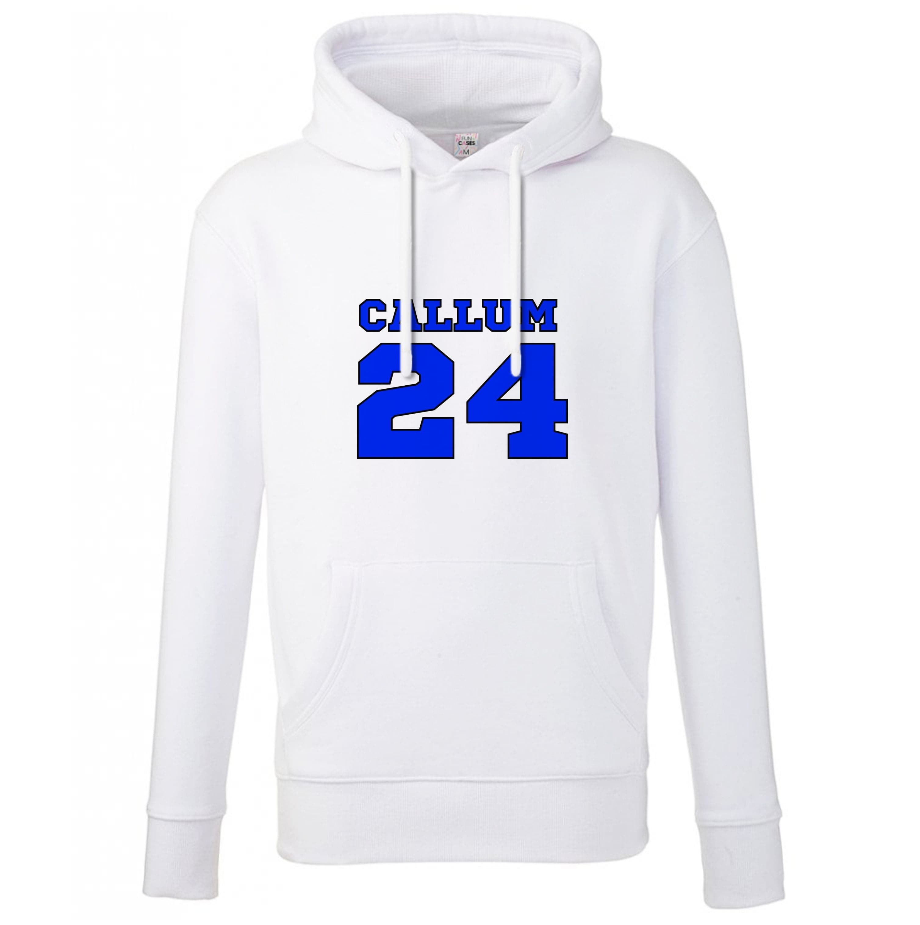 Dark Blue - Personalised Football Hoodie