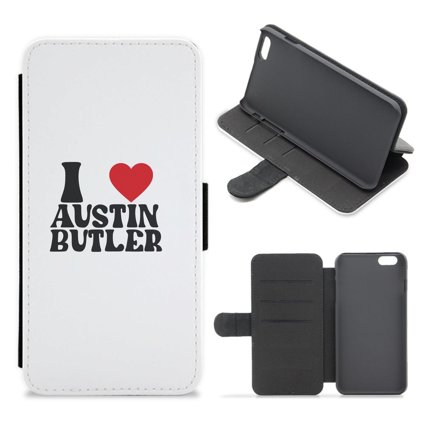 I Love Austin Butler Flip / Wallet Phone Case