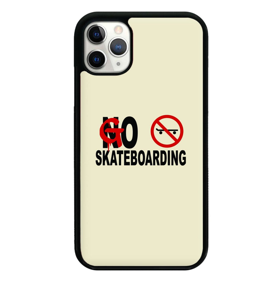 Go Skateboarding - Skate Aesthetic  Phone Case