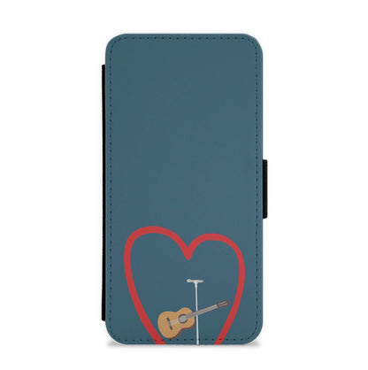 Love Guitar Flip / Wallet Phone Case