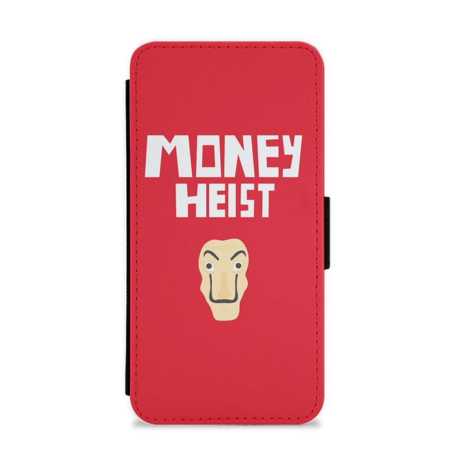 Money Heist Mask Flip / Wallet Phone Case