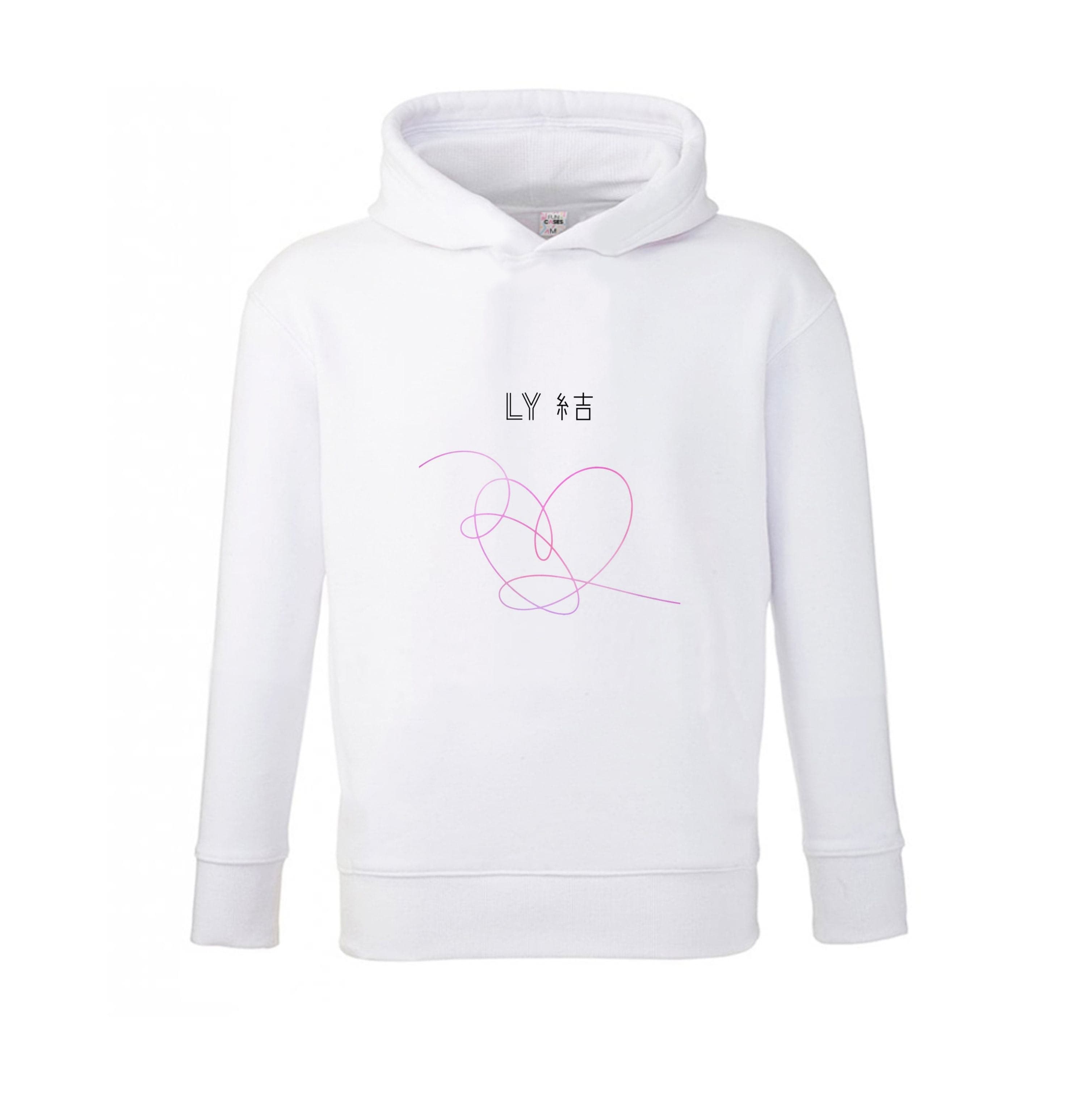 LY Heart - K Pop Kids Hoodie