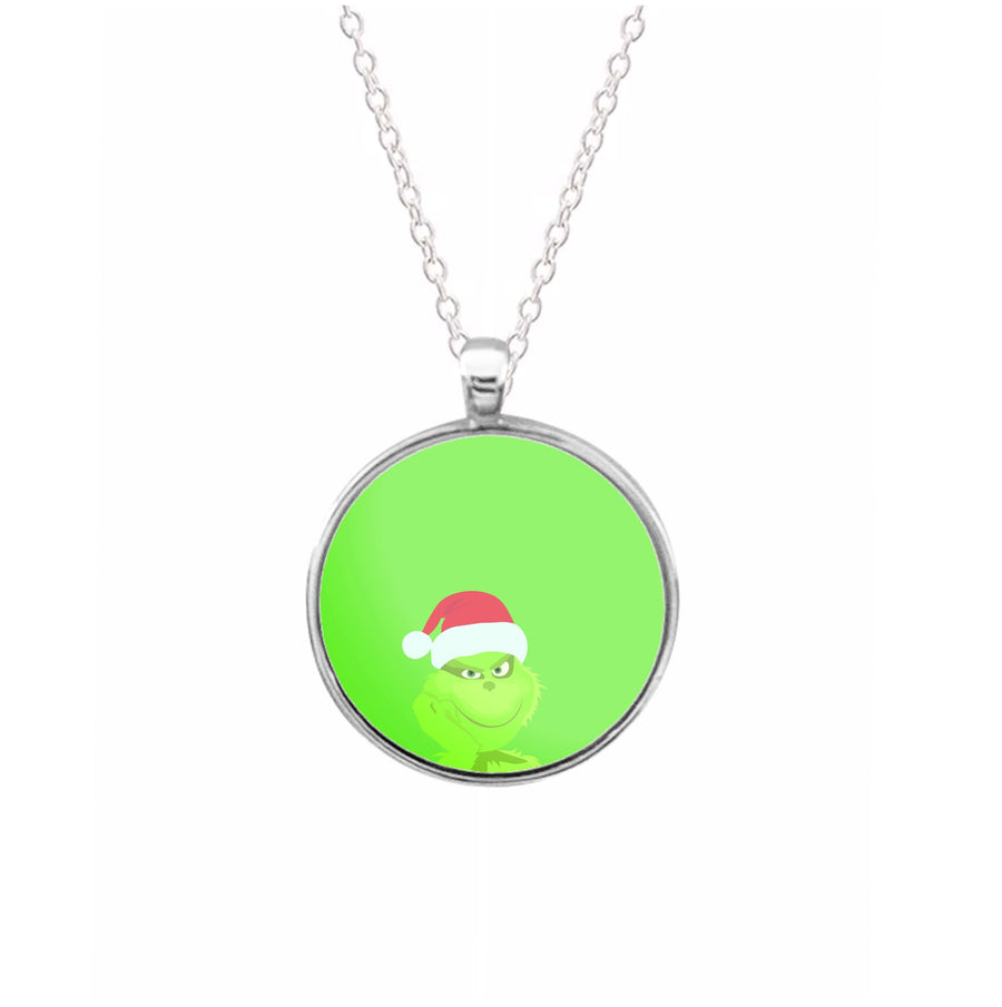 Christmas Hat - Grinch Necklace