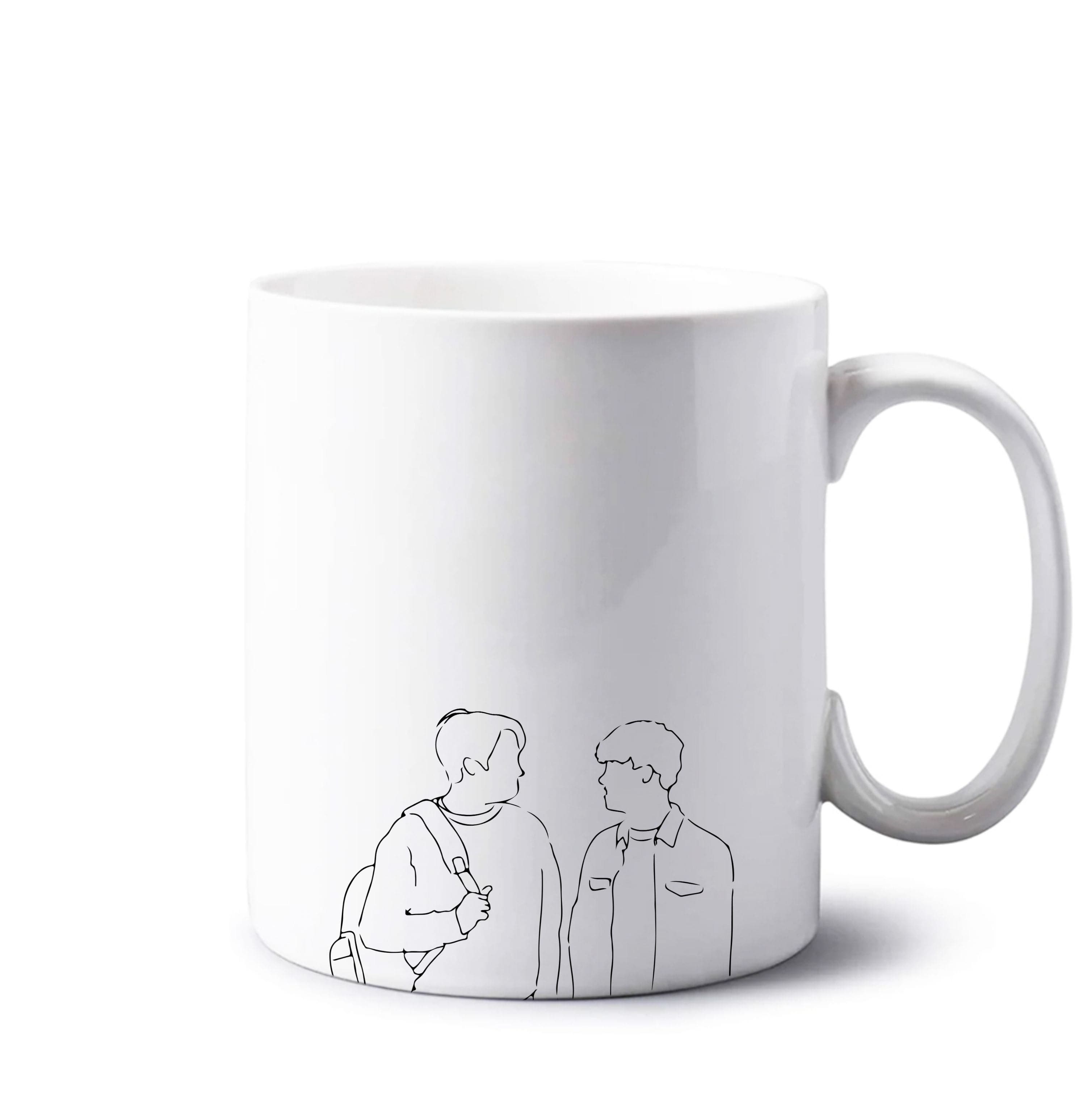 Outline - Heart TV Mug