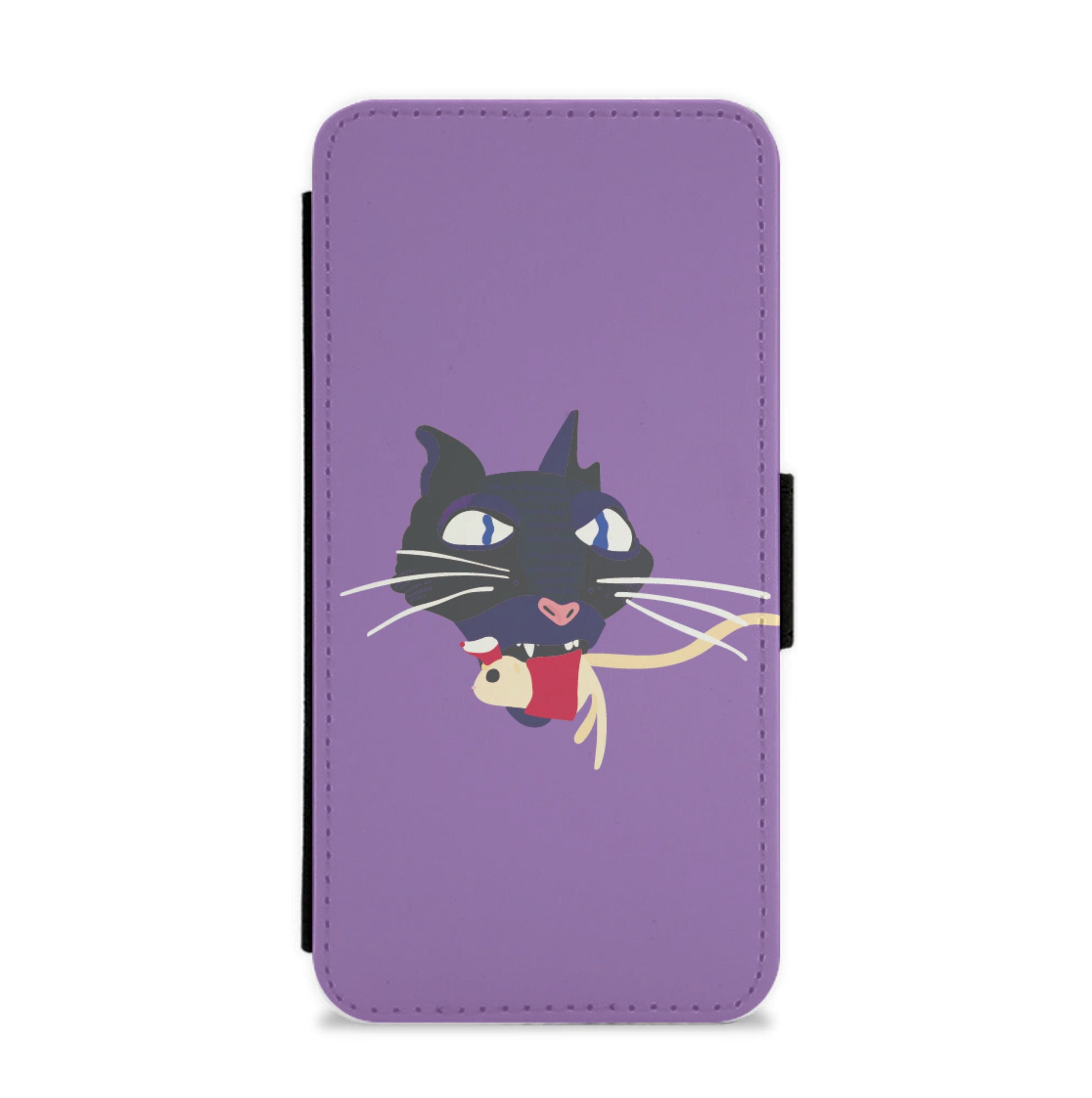 Mouse Eating Flip / Wallet Phone Case