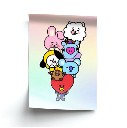 Pastel BT21 - K Pop Poster