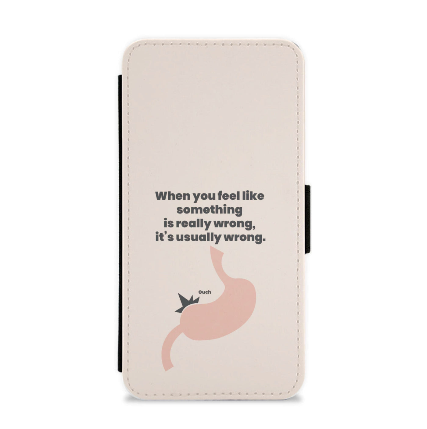When you feel like something is really wrong - Kris Jenner Flip / Wallet Phone Case