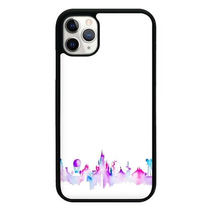 Watercolour Fairytaleland Paris Phone Case