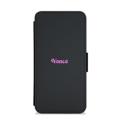 Yonce - Queen B Flip / Wallet Phone Case