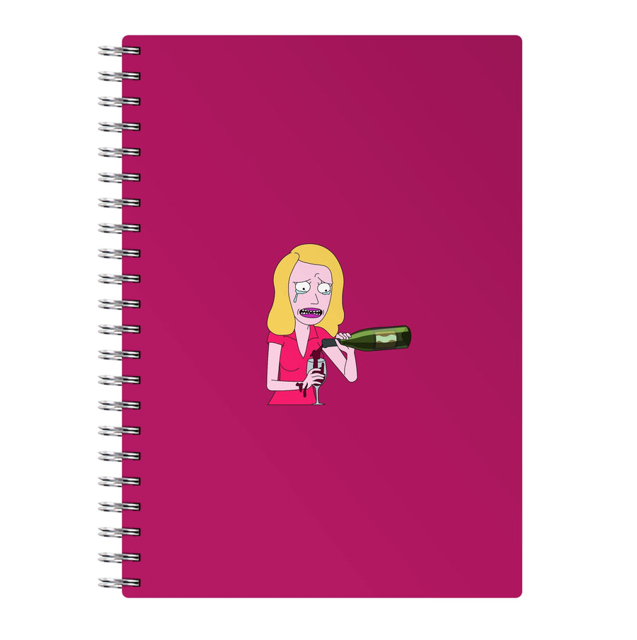 Beth Crying - Rick And Morty Notebook