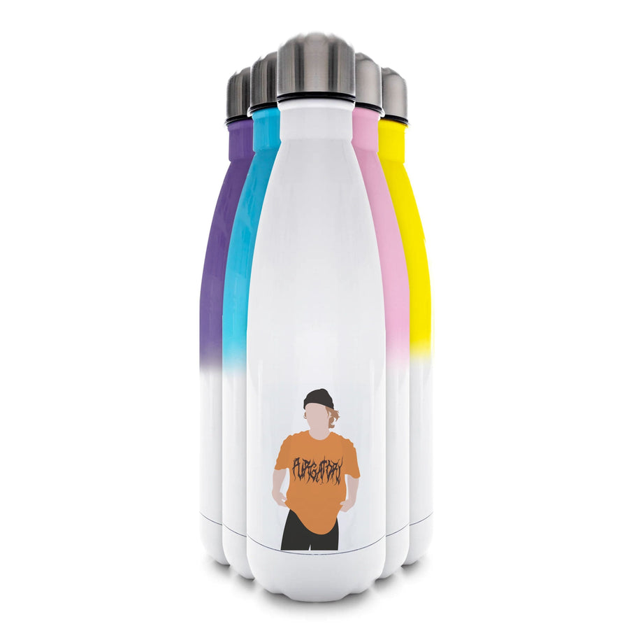 Orange T-shirt - Vinnie Hacker Water Bottle