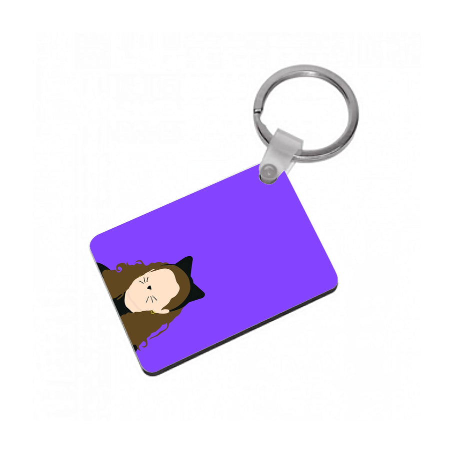 Pam The Office - Halloween Specials Keyring