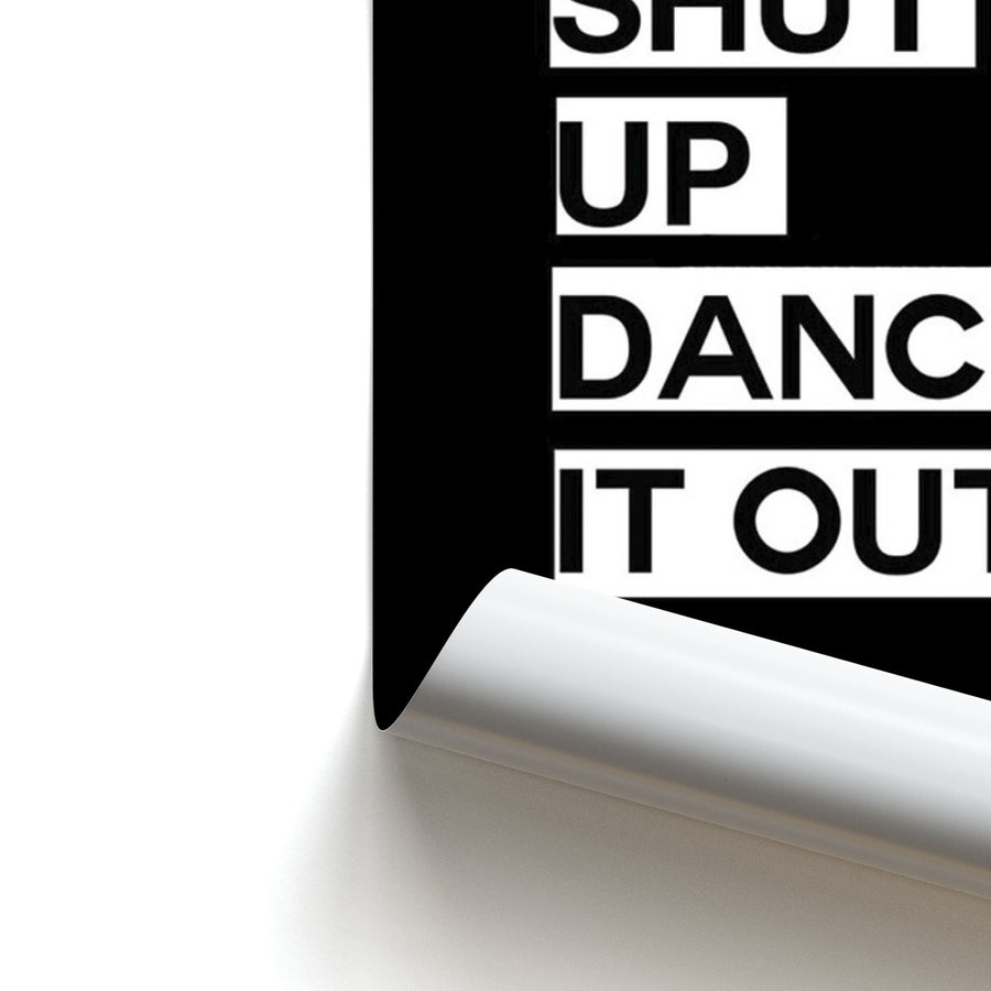 Shut Up Dance It Out - Grey's Anatomy Poster