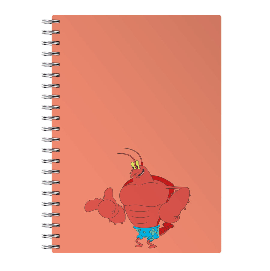 Muscly Mr Krabs - Spongebob Notebook