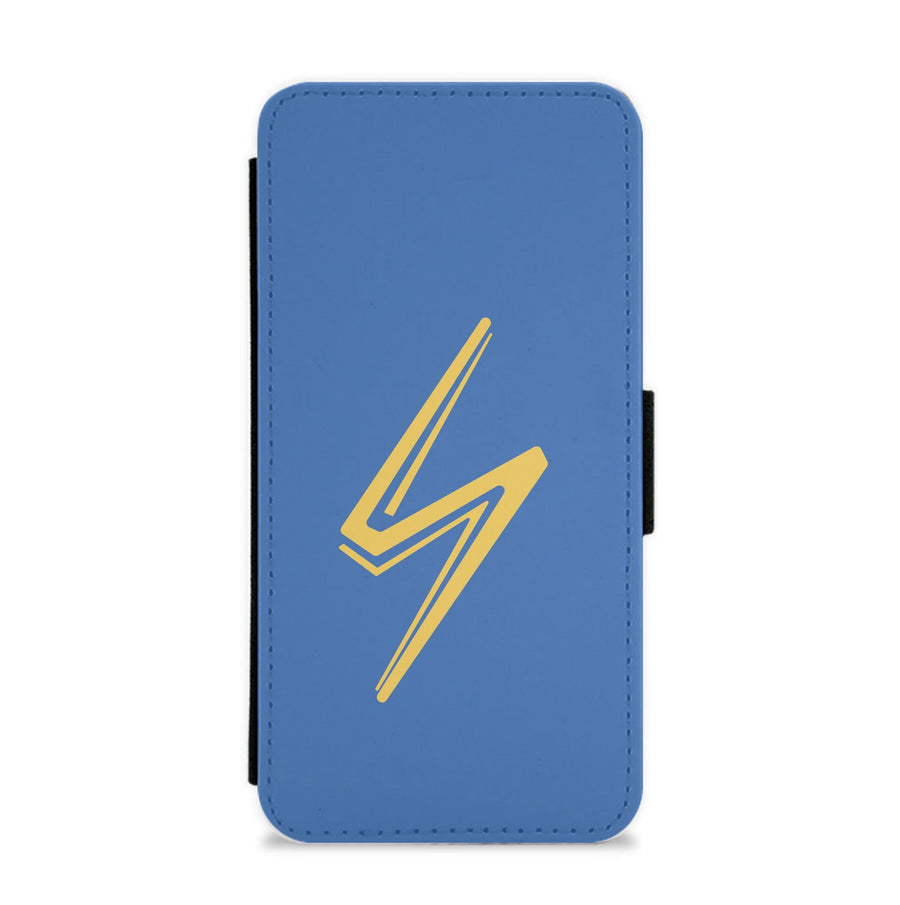 Lightning Bolt - Ms Marvel Flip / Wallet Phone Case