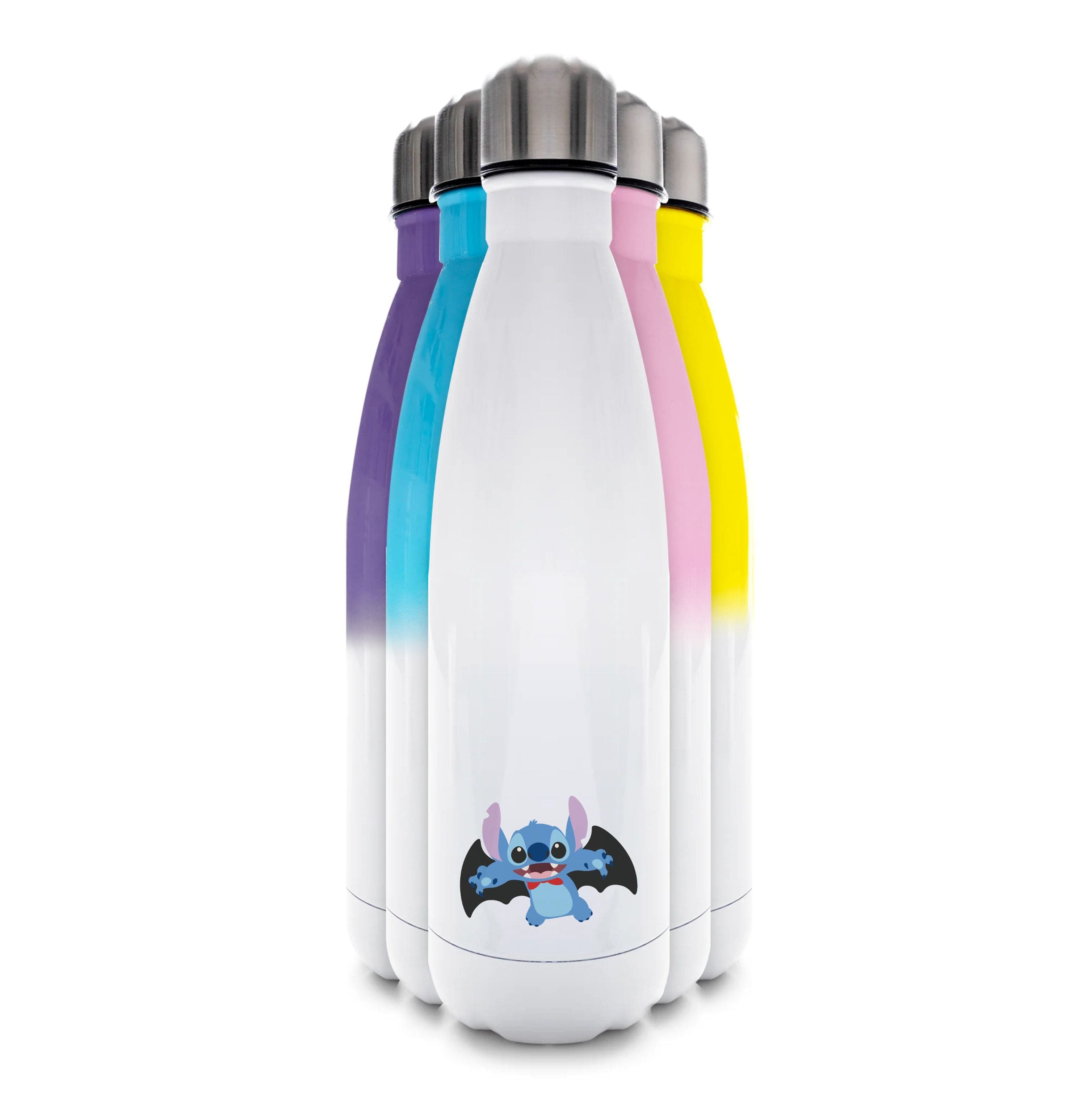 Vampire Alien Blue Halloween Water Bottle