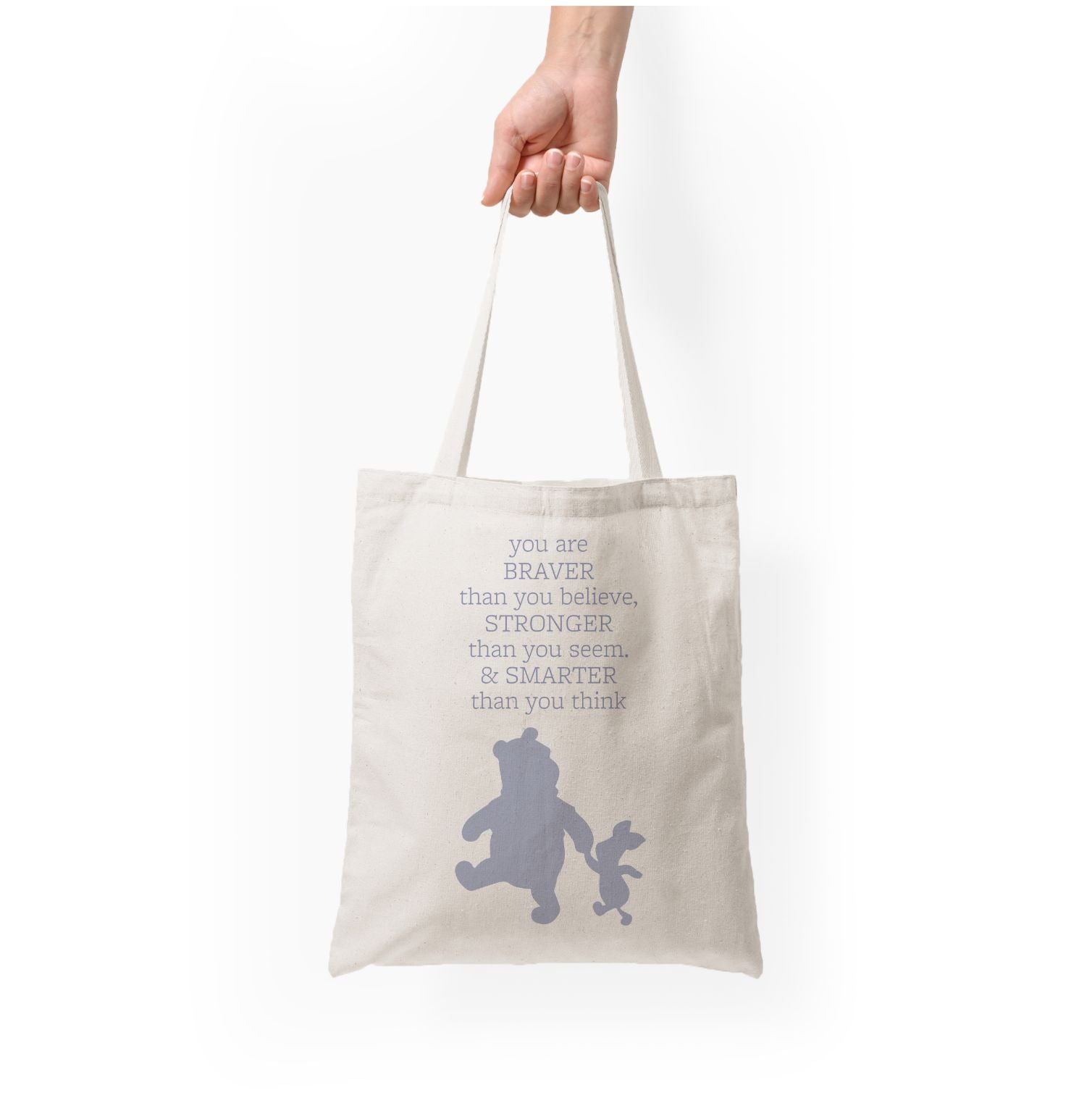 Braver, Stronger, Smarter Tote Bag