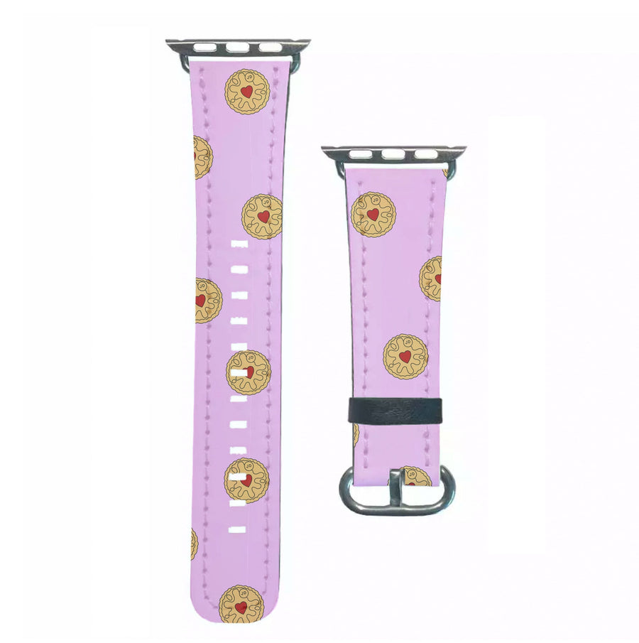 Jammy Doggers - Biscuits Patterns Apple Watch Strap