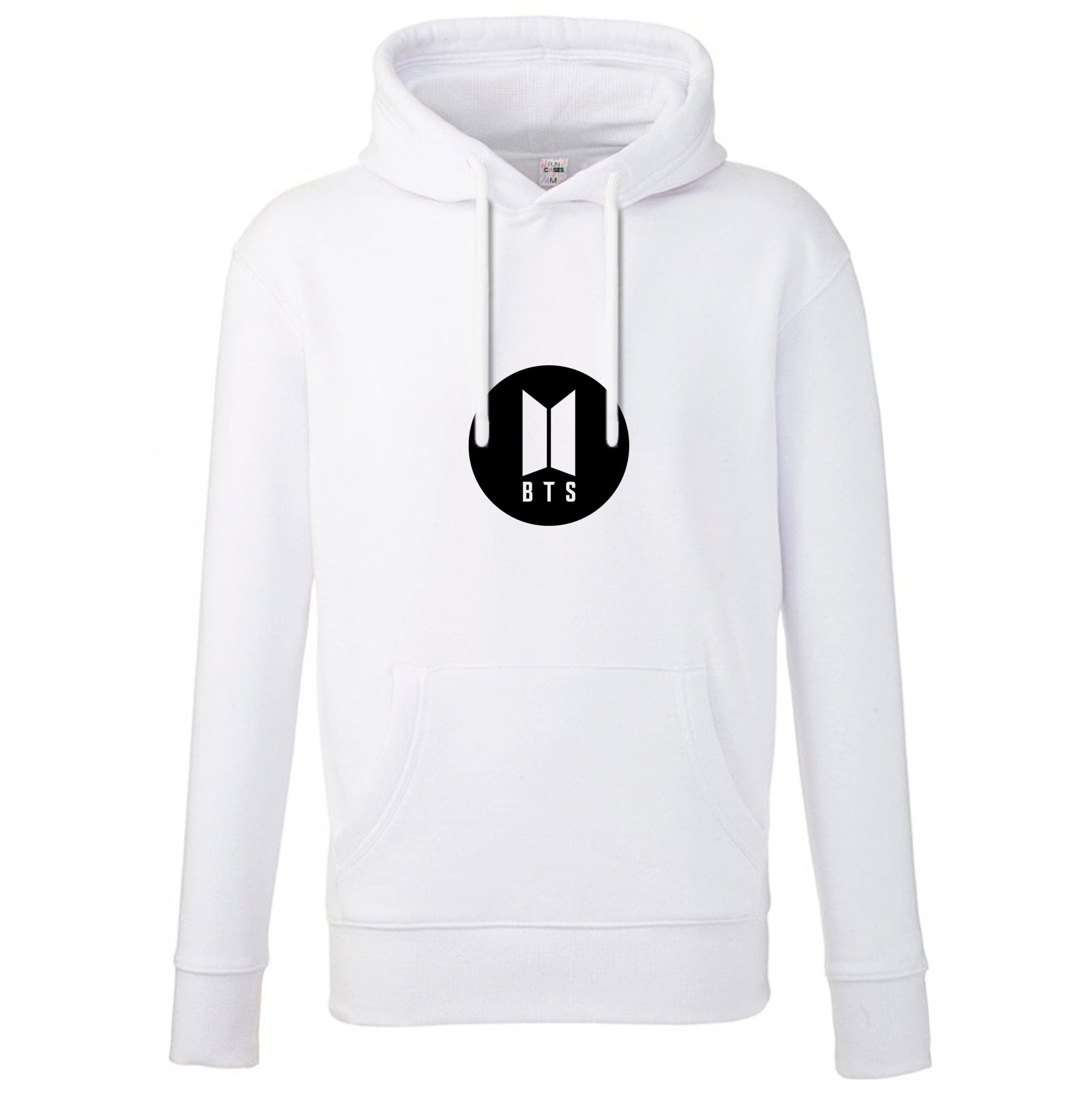 BTS logo Black - K Pop Hoodie