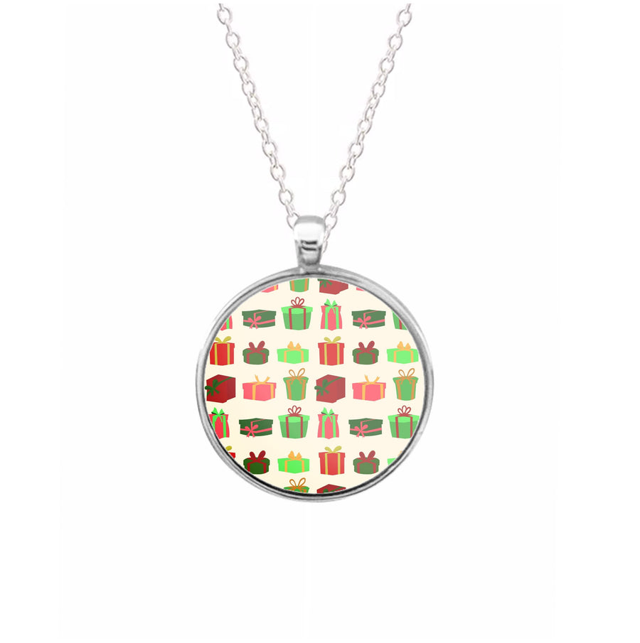 Presents - Christmas Patterns Necklace