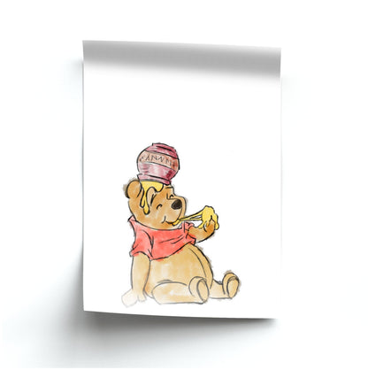 Winnie Sketch Poster