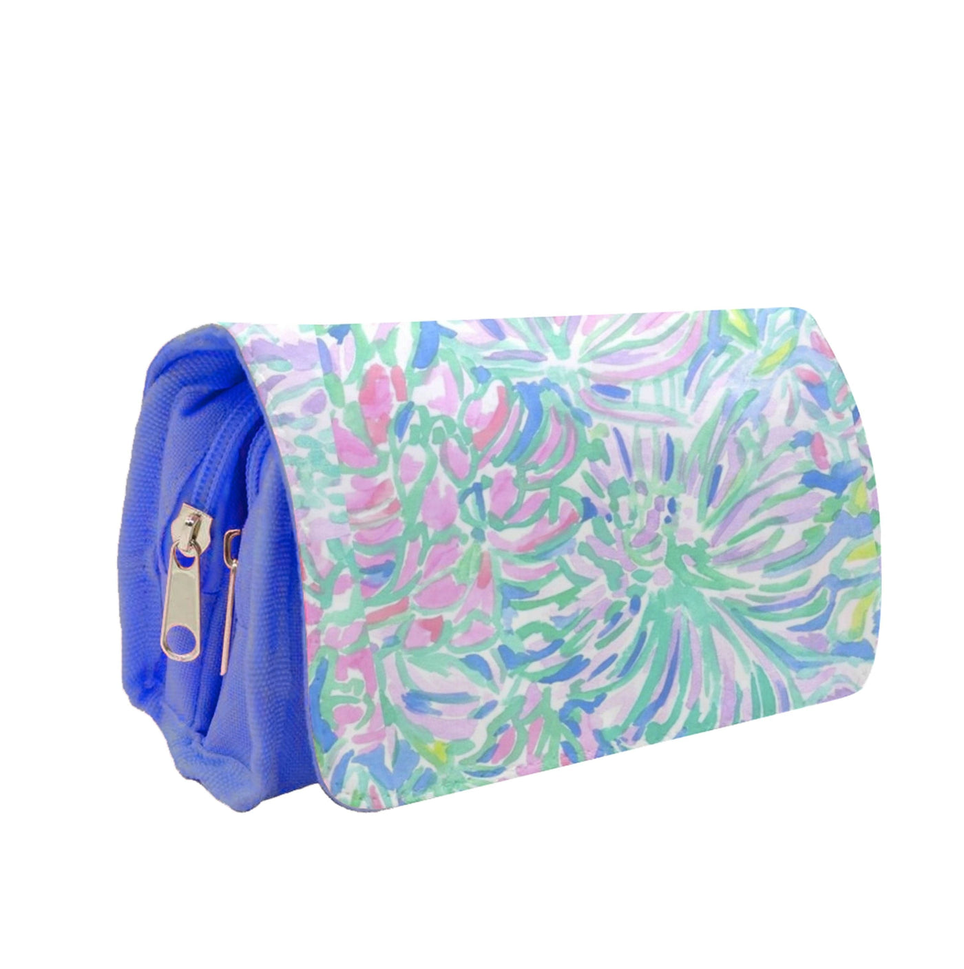 Colourful Floral Painting Pencil Case