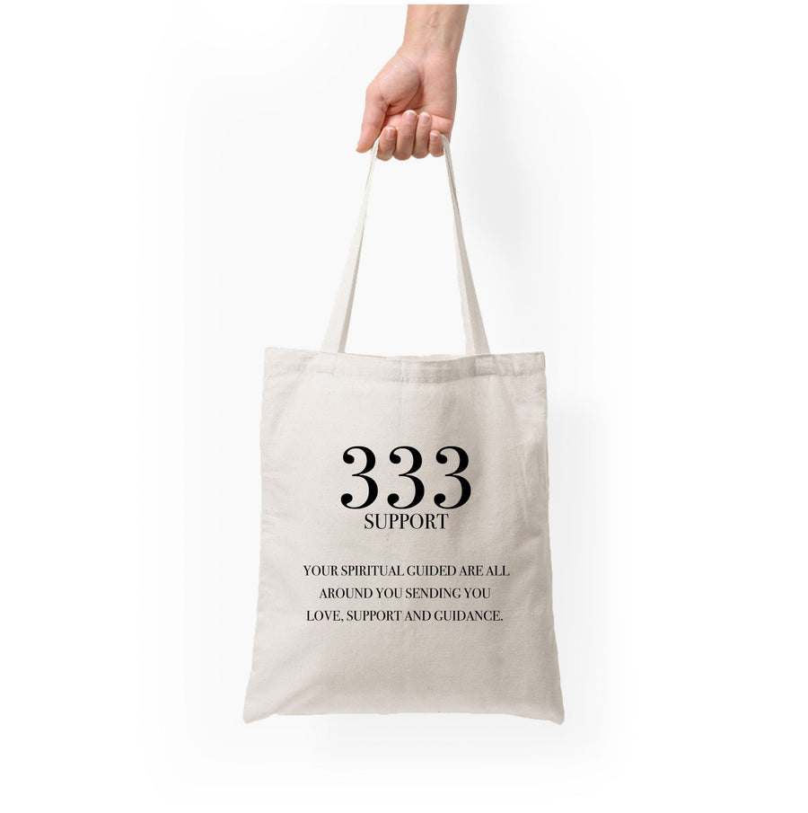 333 - Angel Numbers Tote Bag