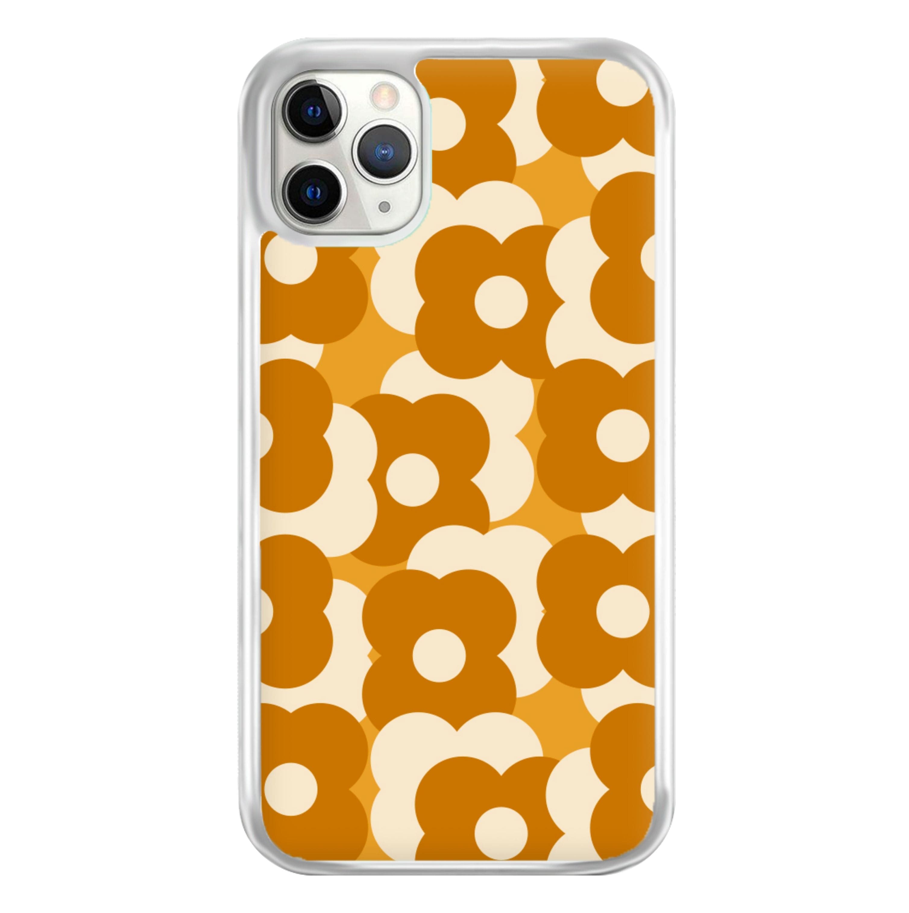 Retro Flower Pattern Phone Case