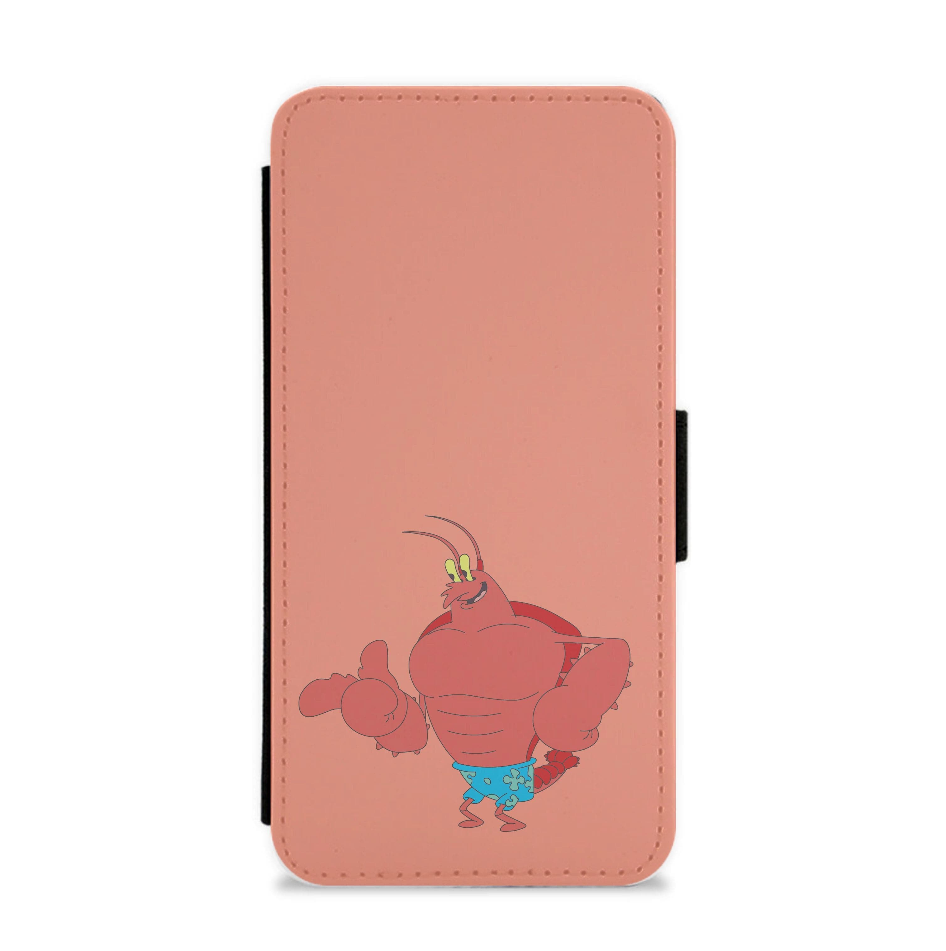 Muscly Mr Krabs Flip / Wallet Phone Case