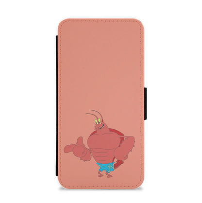 Muscly Mr Krabs Flip / Wallet Phone Case