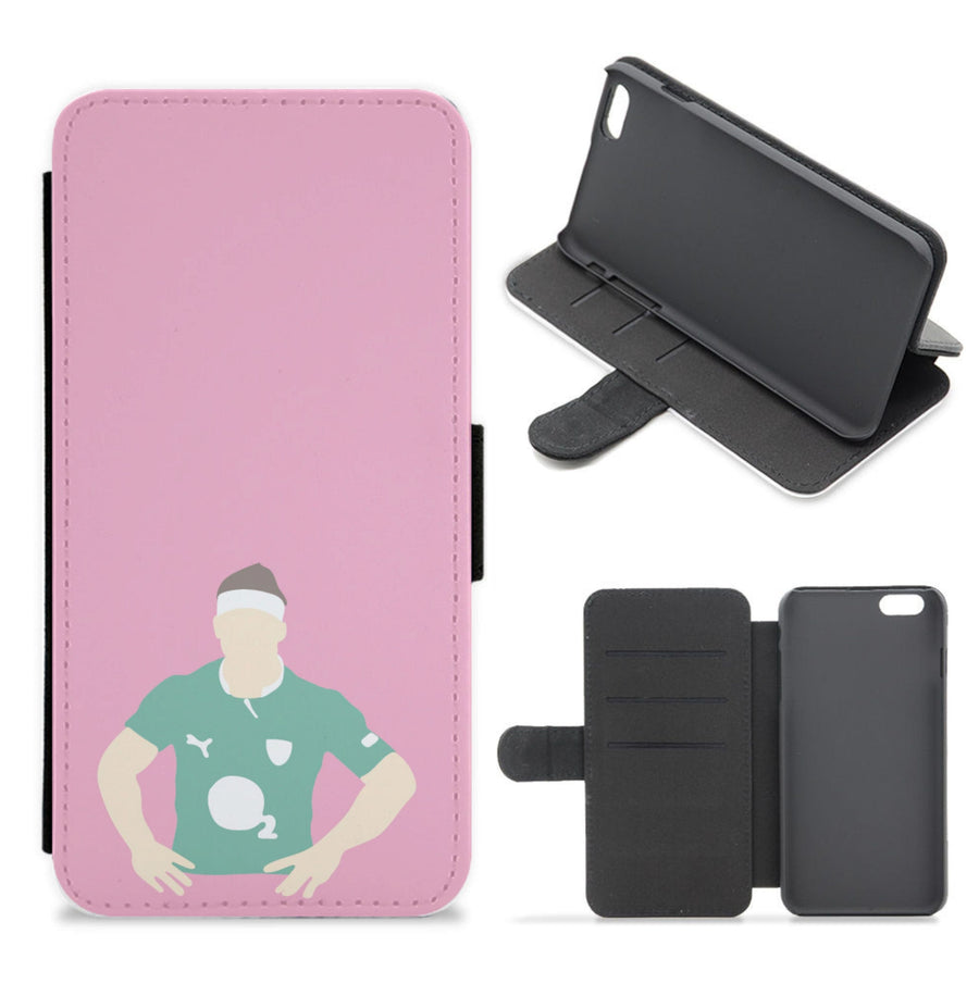 Brian O'Driscoll - Rugby Flip / Wallet Phone Case