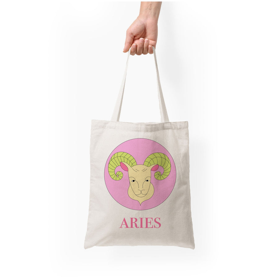 Aries - Tarot Cards Tote Bag