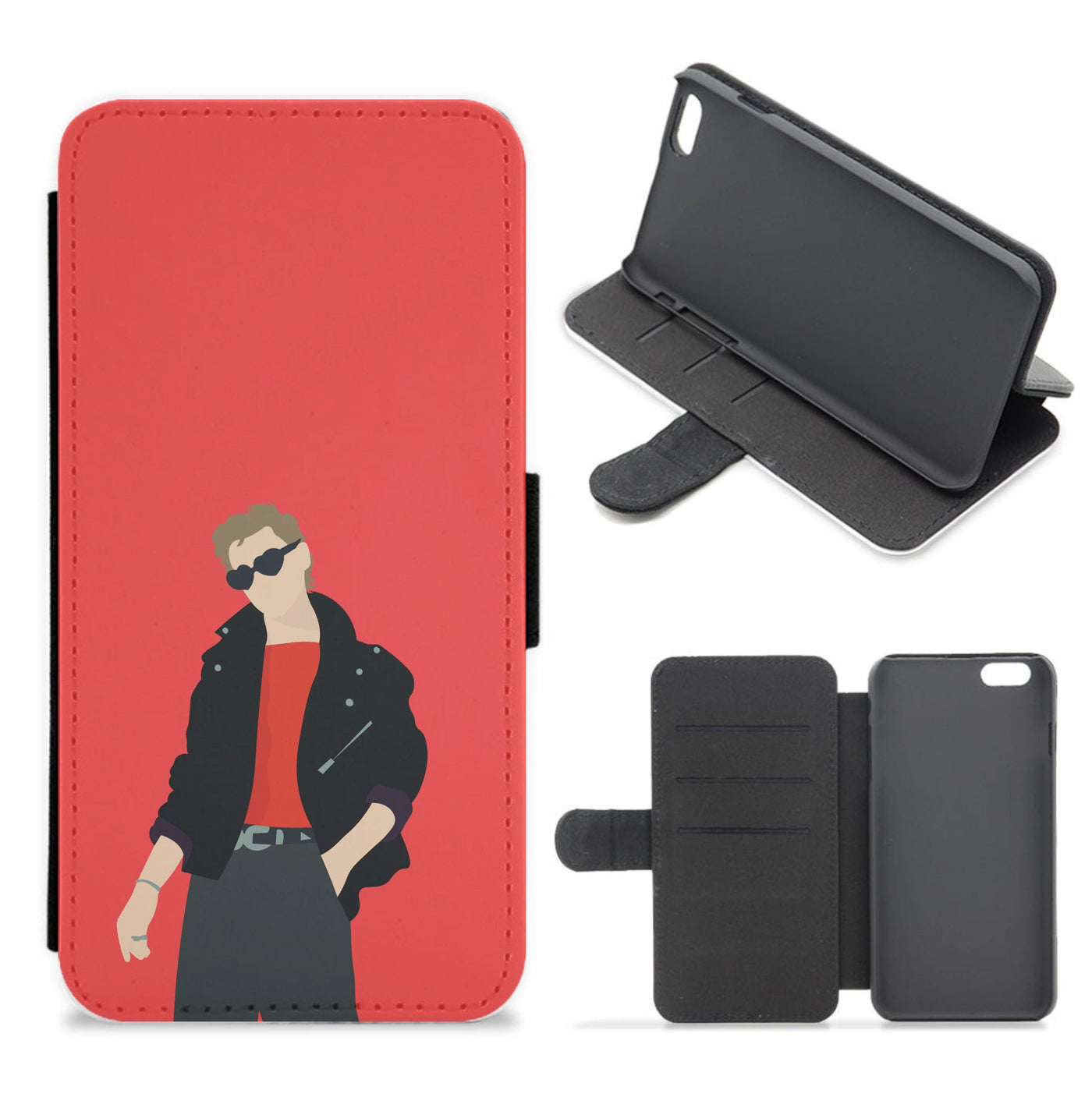 Leather Jacket - Austin Butler Flip / Wallet Phone Case