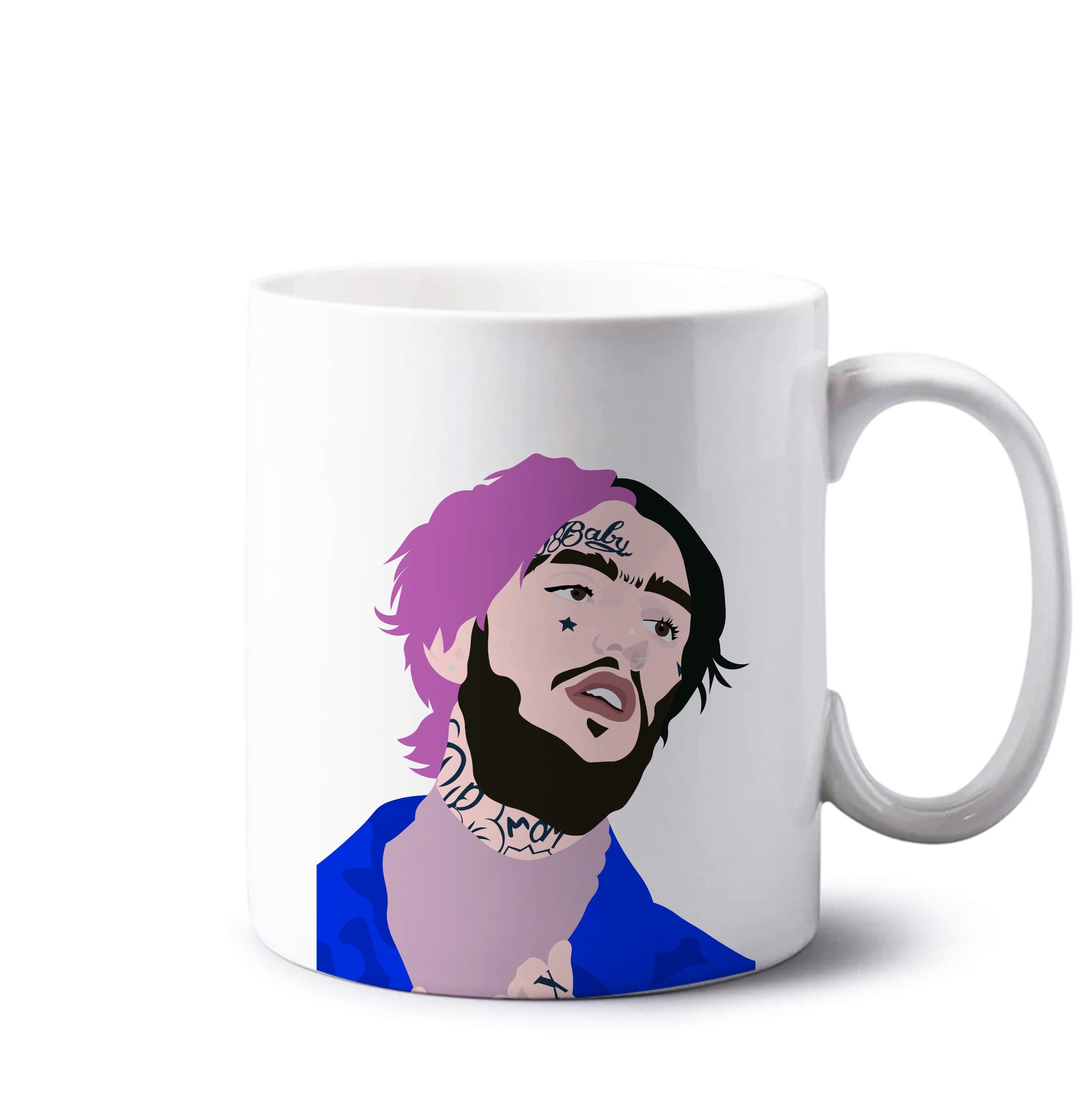 Pink And Black Hair - Peep Mug