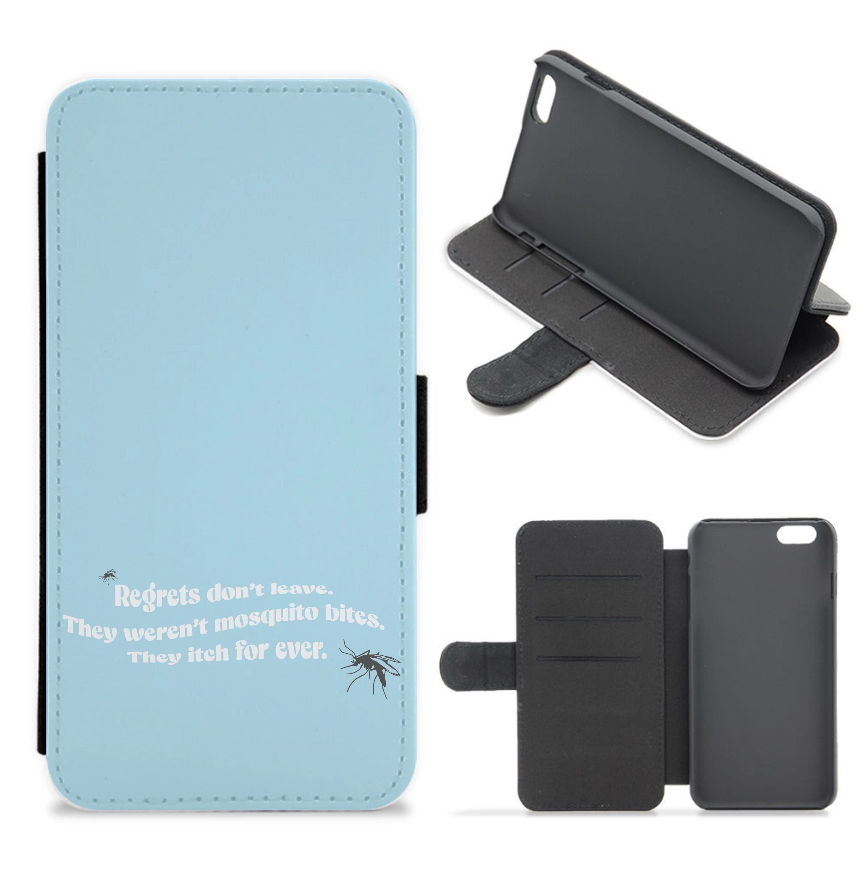 Regrets Don't Leave Flip / Wallet Phone Case